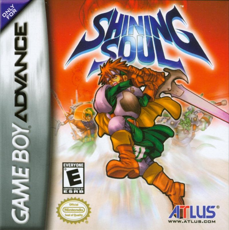 Shining Soul box art for GameBoy Advance